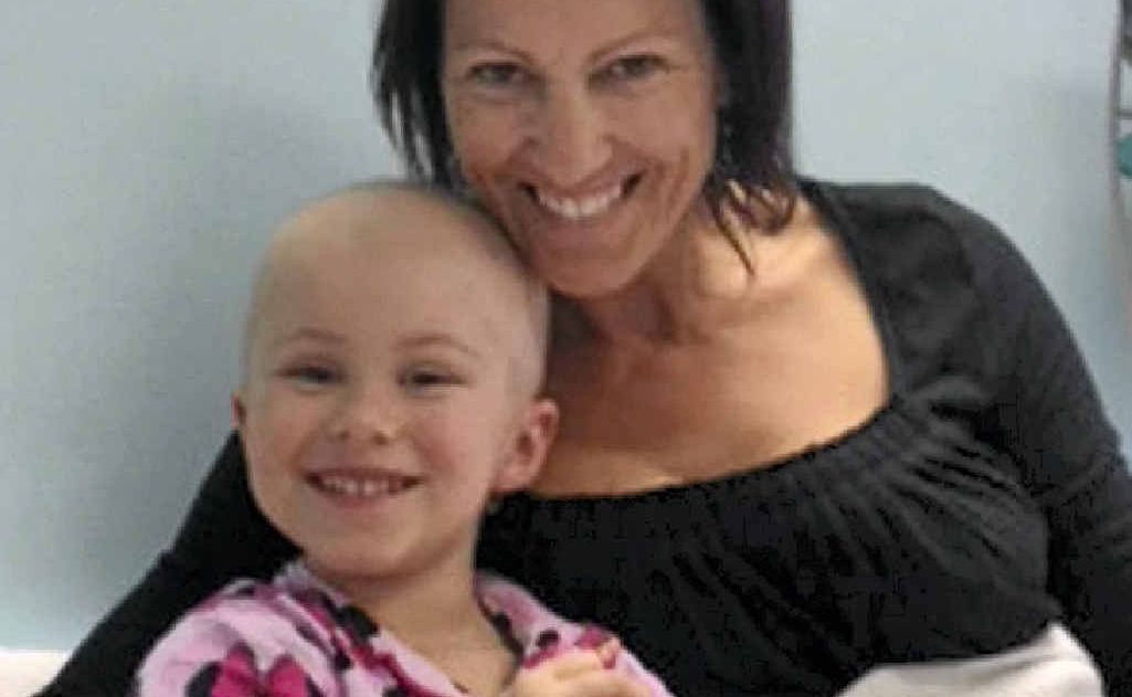 Ella while in chemotherapy treatment with her grandmother Debbie Styles. Ella is responding to the treatment and the tumour is being reduced. Ella while in chemotherapy treatment with her grandmother Debbie Styles. Ella is responding to the treatment and the tumour is being reduced.